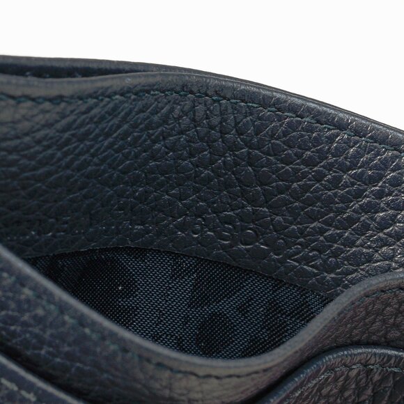Dior x Air Jordan Wings Navy Leather Card Holder - Picture 5 of 5